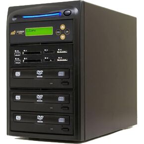 قرص Acumen 1 إلى 2 ناسخ أقراص CD DVD وناسخة ذاكرة فلاش للوسائط المتعددة ثنائية الاتجاه (CF SD MS USB) / محول الوسائط - قرص إلى قرص/وسائط إلى وسائط | نسخ احتياطية للصوت والفيديو للوسائط المتعددة ثنائية الاتجاه لذاكرة وسائط الفلاش (CF SD MS USB in Kuwait