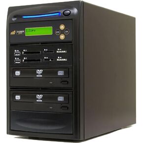 قرص Acumen 1 إلى 1 ناسخ أقراص CD DVD وناسخة ذاكرة فلاش للوسائط المتعددة ثنائية الاتجاه (CF SD MS USB) / محول الوسائط - قرص إلى قرص/وسائط إلى وسائط | نسخ احتياطية للصوت والفيديو للوسائط المتعددة ثنائية الاتجاه لذاكرة وسائط الفلاش (CF SD MS USB in Kuwait