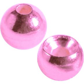 Brass Fly Tying Beads,Round Ball Beads Fly Tying Materials 100 Count (Gold,2.8mm(7/64")) in Kuwait