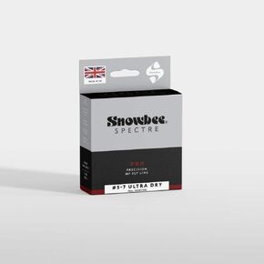 Snowbee Spectre Pro Ultra Dry Floating Fly Line – WF Profile, Full Float, for Enhanced Presentation and Feel, River, Bank or Boat Use, #2–5 / #5–7, Ivory/Deep Red, 102 ft in Saudi Arabia