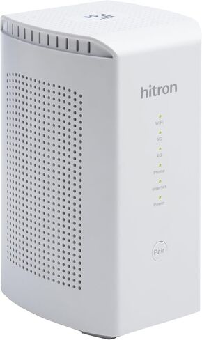 Hitron D60 5G Cellular Router with Sim Card Slot | AX3000 WiFi 6 Router with Mesh WiFi | Certified with T-Mobile, AT&T, US Cellular | Nano SIM, eSIM for Dual Failover Capability |Model # D60 5G in Saudi Arabia