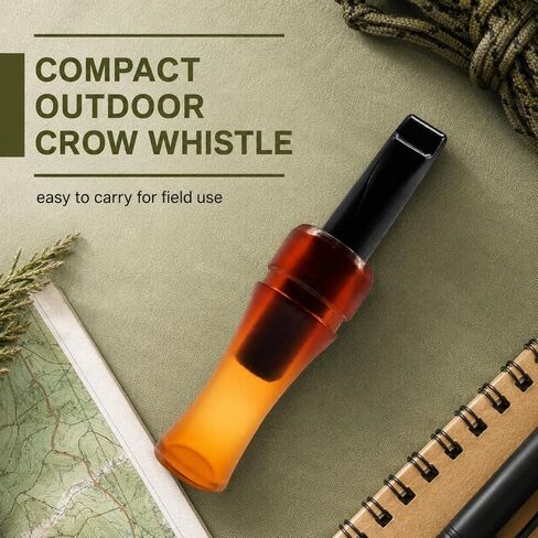 Crow Call Bird Whistle Crow Caller Decoy for Attracting | Crow call bird whistle crow caller decoy for attracting crows, realistic sound luring call for hunting and birdwatching in Kuwait