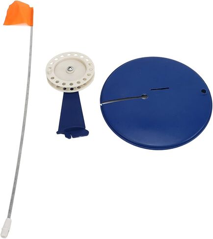 Ice Fishing Indicator Flag Set, Compact Lightweight Design | Durable ABS, Stainless Steel, Efficient Flag Operation, Easy to Carry, Popular Winter Accessory in Saudi Arabia