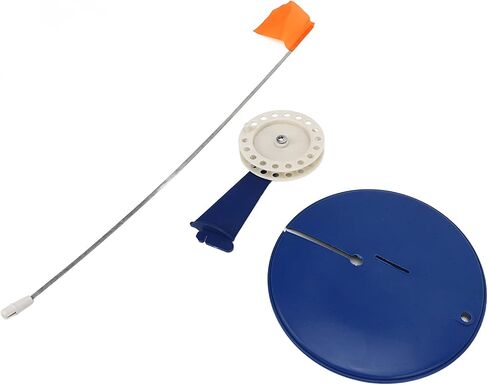 Ice Fishing Indicator Flag Set, Compact Lightweight Design | Durable ABS, Stainless Steel, Efficient Flag Operation, Easy to Carry, Popular Winter Accessory in Saudi Arabia