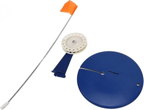 Ice Fishing Indicator Flag Set, Compact Lightweight Design | Durable ABS, Stainless Steel, Efficient Flag Operation, Easy to Carry, Popular Winter Accessory in Saudi Arabia