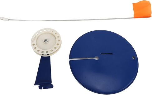 Ice Fishing Indicator Flag Set, Compact Lightweight Design | Durable ABS, Stainless Steel, Efficient Flag Operation, Easy to Carry, Popular Winter Accessory in Saudi Arabia