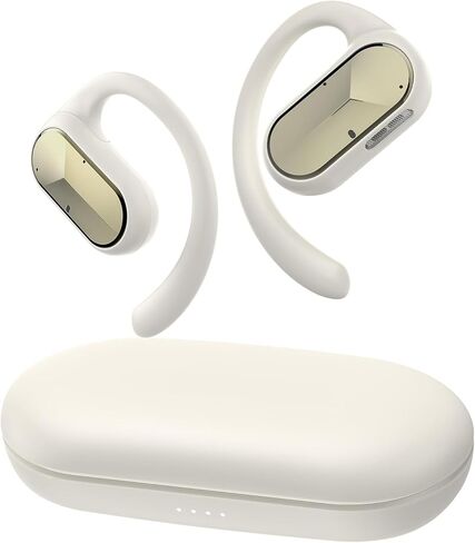 Oraolo Open Ear Headphones, Powerful Sound by 16mm Large Drivers, Bluetooth 5.4 Open Ear Earbuds with Noise-Cancelling Mic for Clear Calls, 32H Playtime, IPX5 Waterproof, Sport Earbuds, White in Saudi Arabia