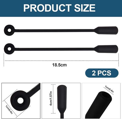 Silicone Gaff Hook Guards,Spear Safety Cap Fish Gaff Tackle Protect 2 Pack | Reusable Hook Point Safety Guards for Fishing Gaff,Protector Covers for Ice Fishing Gaff & Boat Mount Gaff Holder Accessories in Saudi Arabia