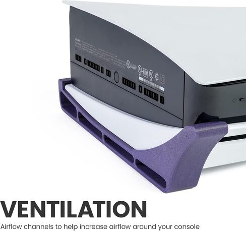 Glistco Skates - Horizontal Stand Compatible with PS5 - Disc Edition (Galaxy Purple) in Saudi Arabia