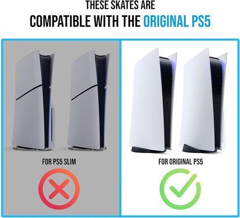 Glistco Skates - Horizontal Stand Compatible with PS5 - Disc Edition (Galaxy Purple) in Saudi Arabia