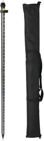 GPS Rover Rod - 2m Telescopic GPS Pole, Triple-Lock Carbon Fiber | elevation reading, laser alignment, field surveying in Saudi Arabia
