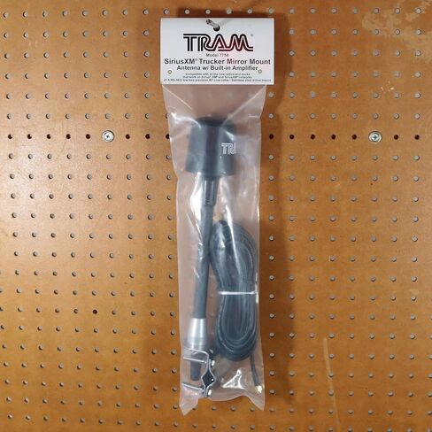 Tram® Satellite Radio Mirror-Mount Trucker Antenna with RG58 Coaxial Cable and SMB-Female Connector in Saudi Arabia