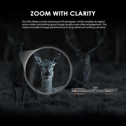 RIX Tourer T20 Digital Night Vision Rifle Scope for Hunting IP68 with 850nm IR in Saudi Arabia