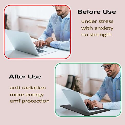 EMF Blocker Lap, Radiation Blocking Computer Pad, Protect Our Body from EMF, Radiation, Fits Laptops, Notebooks, Tablets Anti-Radiation Laptop Computer Pad (Gray, 12 * 16 in) in Saudi Arabia