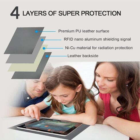 EMF Blocker Lap, Radiation Blocking Computer Pad, Protect Our Body from EMF, Radiation, Fits Laptops, Notebooks, Tablets Anti-Radiation Laptop Computer Pad (Gray, 12 * 16 in) in Saudi Arabia
