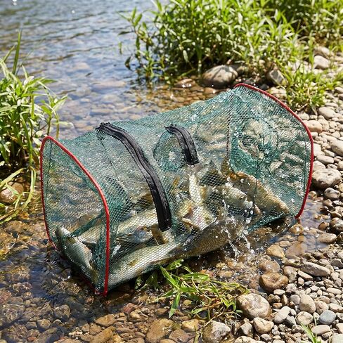 Collapsible Fishing Bait Trap Nets 2026 Premium Kits, Net for Minnow Fish Shrimp Crawfish Crab Outdoor Fishing in Saudi Arabia