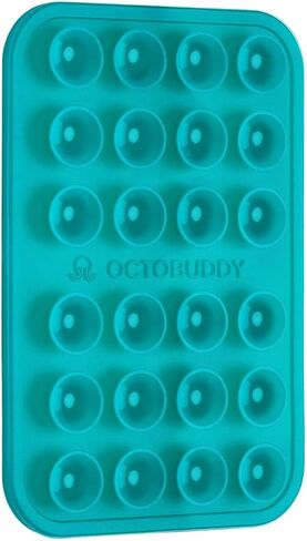 OCTOBUDDY Classic - Silicone Suction Phone Case Adhesive Mount, Chalk Pink | Hands-Free, Strong Grip Holder for Selfies and Videos - iPhone and Android Compatible - 2.25″ x 3.25″ in Saudi Arabia