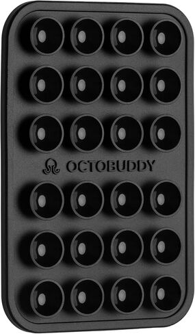 OCTOBUDDY Classic - Silicone Suction Phone Case Adhesive Mount, Chalk Pink | Hands-Free, Strong Grip Holder for Selfies and Videos - iPhone and Android Compatible - 2.25″ x 3.25″ in Kuwait