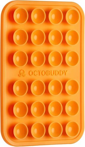 OCTOBUDDY Classic - Silicone Suction Phone Case Adhesive Mount, Chalk Pink | Hands-Free, Strong Grip Holder for Selfies and Videos - iPhone and Android Compatible - 2.25″ x 3.25″ in Kuwait