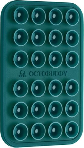 OCTOBUDDY Classic - Silicone Suction Phone Case Adhesive Mount, Chalk Pink | Hands-Free, Strong Grip Holder for Selfies and Videos - iPhone and Android Compatible - 2.25″ x 3.25″ in Kuwait