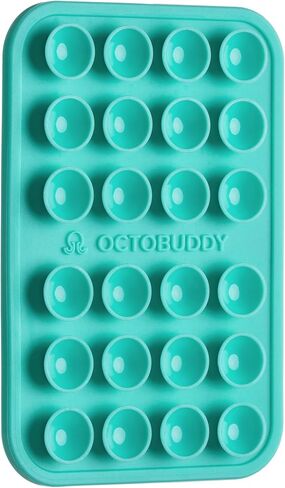 OCTOBUDDY Classic - Silicone Suction Phone Case Adhesive Mount, Chalk Pink | Hands-Free, Strong Grip Holder for Selfies and Videos - iPhone and Android Compatible - 2.25″ x 3.25″ in Kuwait