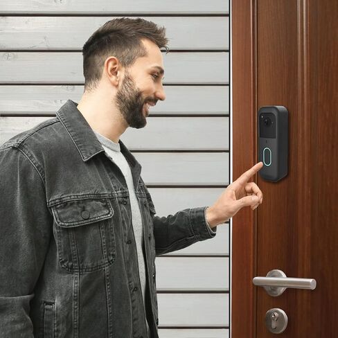 Blink Doorbell Mount, 2nd Gen Anti-Theft Blink Doorbell Camera Mount | No Drilling, with Rain Cover, ONLY Fit for Blink Video Doorbell 2nd Gen(2025 release), No Block Sensor & Night Vision in Saudi Arabia
