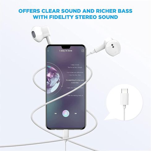 2 Pack Wired iPhone Earbuds/Headphones/Earphones with 3.5mm Wired | [MFi Certified] with Mic, Volume Control Compatible with iPhone,iPad,iPod,Computer,MP3/4,Android Most 3.5mm Audio Devices in Saudi Arabia