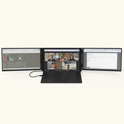 Xebec Tri-Screen 3 for PCs | Portable Triple Monitor Screen Extender in Saudi Arabia