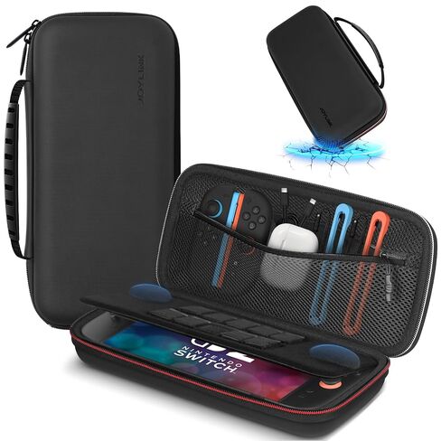 JOYLINK Carrying Case for Nintendo Switch 2, Portable Travel Case | Compatible with Switch 2/1/OLED(Dual EVA), Joystick Protection, Game Cards Slots & Zipper Mesh Pocket for Console Accessories in Saudi Arabia
