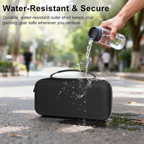 JOYLINK Carrying Case for Nintendo Switch 2, Portable Travel Case | Compatible with Switch 2/1/OLED(Dual EVA), Joystick Protection, Game Cards Slots & Zipper Mesh Pocket for Console Accessories in Saudi Arabia
