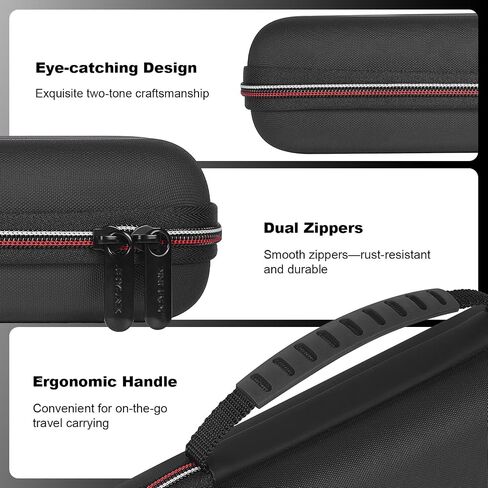 JOYLINK Carrying Case for Nintendo Switch 2, Portable Travel Case | Compatible with Switch 2/1/OLED(Dual EVA), Joystick Protection, Game Cards Slots & Zipper Mesh Pocket for Console Accessories in Saudi Arabia