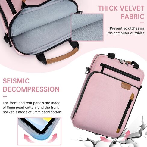 TORIBIO 15 Inch Laptop Sleeve Bag Padded Travel Carrying Case | Fits New 15"/15.3" MacBook Air M5 M4 M3 M2 2026,Dell XPS 15 Plus,15 Inch Surface Laptop 7/6/5/4/3,Galaxy Tab S9 Utra 14.6" in Saudi Arabia