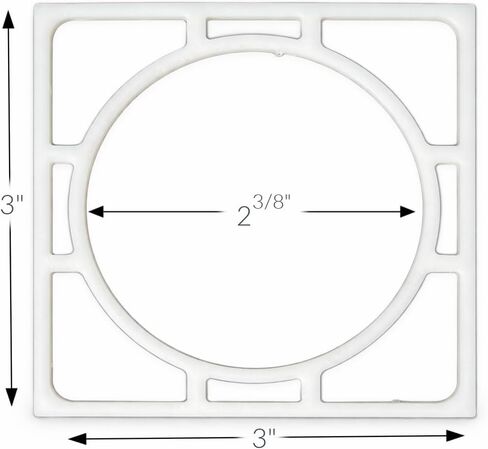 Crab Trap Fish Escape Rings – 2-3/8" Marine Escape Vents for Crab Pots & Fishing Gear (3 Pack, 15 Pack) in Saudi Arabia