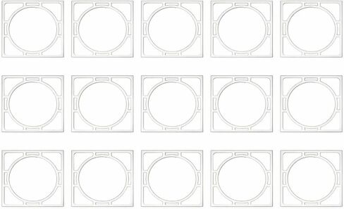 Crab Trap Fish Escape Rings – 2-3/8" Marine Escape Vents for Crab Pots & Fishing Gear (3 Pack, 15 Pack) in Saudi Arabia