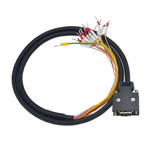 Servo CN1 Interface SCSI14P Connecting Cable Plus Number Tube Terminal 3 Meters 5M Pure Copper Signal Cable(5M) in Saudi Arabia