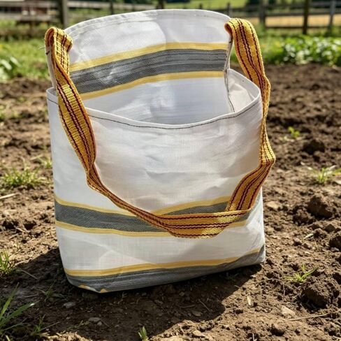 Picking Bag Waterproof Shoulder Harvest Bag Large Capacity Woven Picking Sack for Orchard in Saudi Arabia