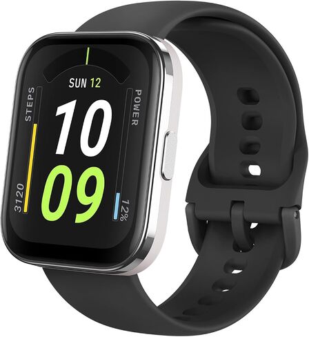Amazfit Bip 5 Core Smart Watch for Men Women 46mm, 11-Day Battery, Fitness Activity Tracker with 120+ Sports Modes, Heart Rate & Sleep Monitor, for Android Phone & iPhone, Water Resistant, Black in Saudi Arabia