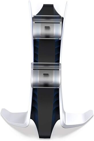 PS 5 Controller Charger, with LED Lights and Charger Cable, PlayStation 5 Dual Controller Charging Station - Fast and Sleek Charging Solution in Saudi Arabia