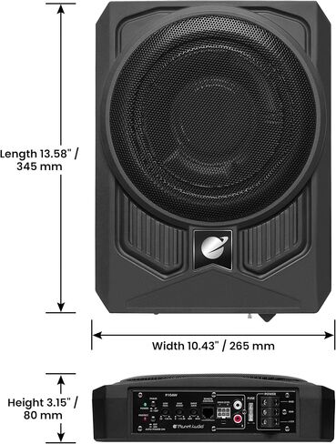 Planet Audio P10AWK 10 Inch Car Subwoofer, 1000 Watts, Wiring Kit in Saudi Arabia