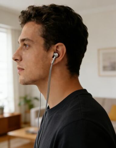 سماعات رأس سلكية من أيسر، صوت HD Bass، سماعات أذن سلكية من الألومنيوم خفيفة الوزن، متوافقة مع Android، والهاتف، وأجهزة الكمبيوتر المحمولة، وMP3 وغيرها من الواجهات (3.5 مم) in Kuwait