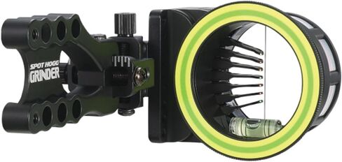 Spot Hogg Grinder MRT with Micro Adjust | 7 Pin Bow Sight | Right/Left Handed | Pin Size .01/.019/.029 | Made in The USA in Saudi Arabia