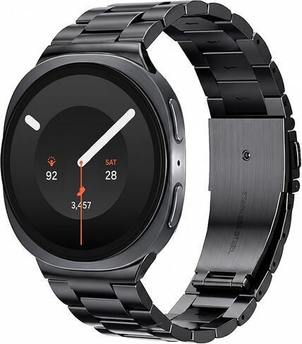 SPGUARD Metal Band for Samsung Galaxy Watch 9/8 40mm/44mm/8 Classic 46mm | Stainless Steel, No Gap Design, Business & Casual Style, for Wrist 6.3"-9.25",Strap for Men Women, Not for Other Models in Saudi Arabia