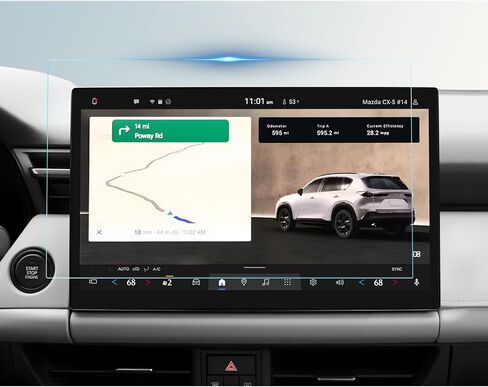 BIBIBO Matte Anti-Glare for New 2026 Mazda CX5 Screen Protector 2026 Mazda CX-5 (S, Select, Preferred, Premium) 12.9-Inch Touchscreen [Tempered Glass Anti-Scratch Lessen Fingerprints] 2026 CX-5 Accessories(NOT for 15.6") in Saudi Arabia