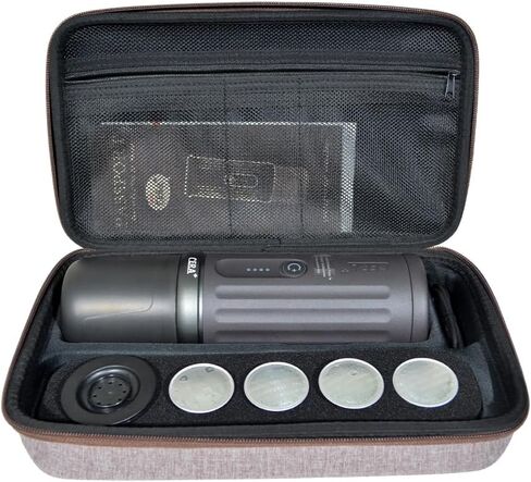 CERA+ Travel Case for Portable Espresso Makers, Hard Shell Storage Bag | Waterproof Protective Carrying Case, Fits PCM03, PCM03S, PCM04A Coffee Makers & CGE01 Grinder for Travel, Camping and Office in Saudi Arabia