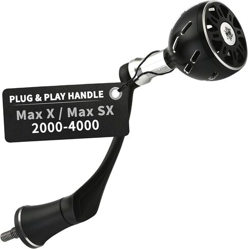 Power Handle Compatible for Abu Garcia Max X (2024 Model), Max SX, Max Pro, Max Elite Spinning Reel (Not for Lock-Type) in Kuwait