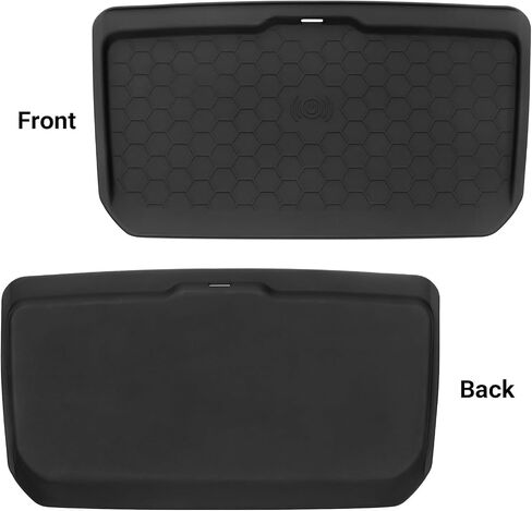 Silicone Anti-Slip Center Console Organizer Wireless Charging Mat for Ford Bronco 2021 2022 2023 2024 2025 Interior Accessories Pad Tray Storage Box Holder (Not for Sport Model) in Saudi Arabia
