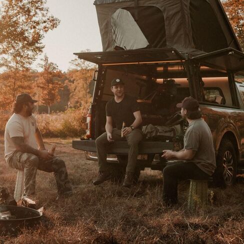 Nomad Seat Original Heavy Duty Folding Chair, Lightweight Yet Strong with Load Capacity 485lbs, Portable Collapsible Stool for Outdoor Travel, Camping, Fishing, Hiking (Driftwood) | Snap-locking joints, height adjustable, textured grips, lightweight colla in Saudi Arabia