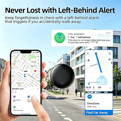 GPS Tracker for Vehicles No Subscription for Android & iOS, Bluetooth | Car Tracker Tag Tracker Device Compatible with Apple Find My & Google's Find Hub for Key, Luggage Wallet Kid Pet in Saudi Arabia
