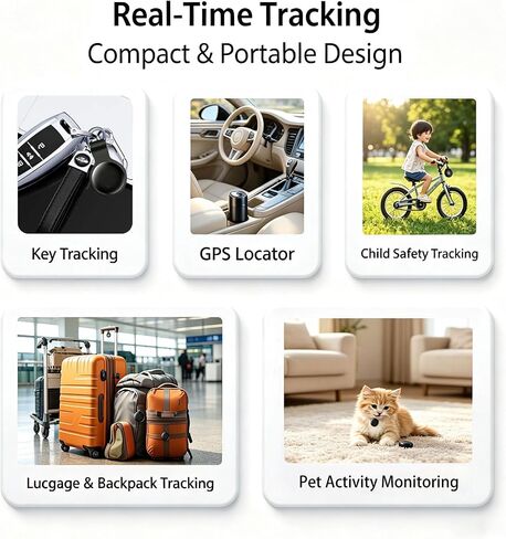 GPS Tracker for Vehicles No Subscription for Android & iOS, Bluetooth | Car Tracker Tag Tracker Device Compatible with Apple Find My & Google's Find Hub for Key, Luggage Wallet Kid Pet in Saudi Arabia