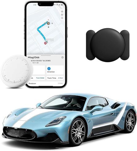 Undetectable GPS Tracker for Vehicles Real-Time Location Tracking Device | Magnetic Hidden GPS Tracker for Vehicles No Monthly Fee/No SIM Card,Portable GPS Tracking Device(for Android and iOS) in Saudi Arabia